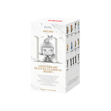 MOLLY Anniversary Statues Classical Retro 2 Series Figures - Random Single Package