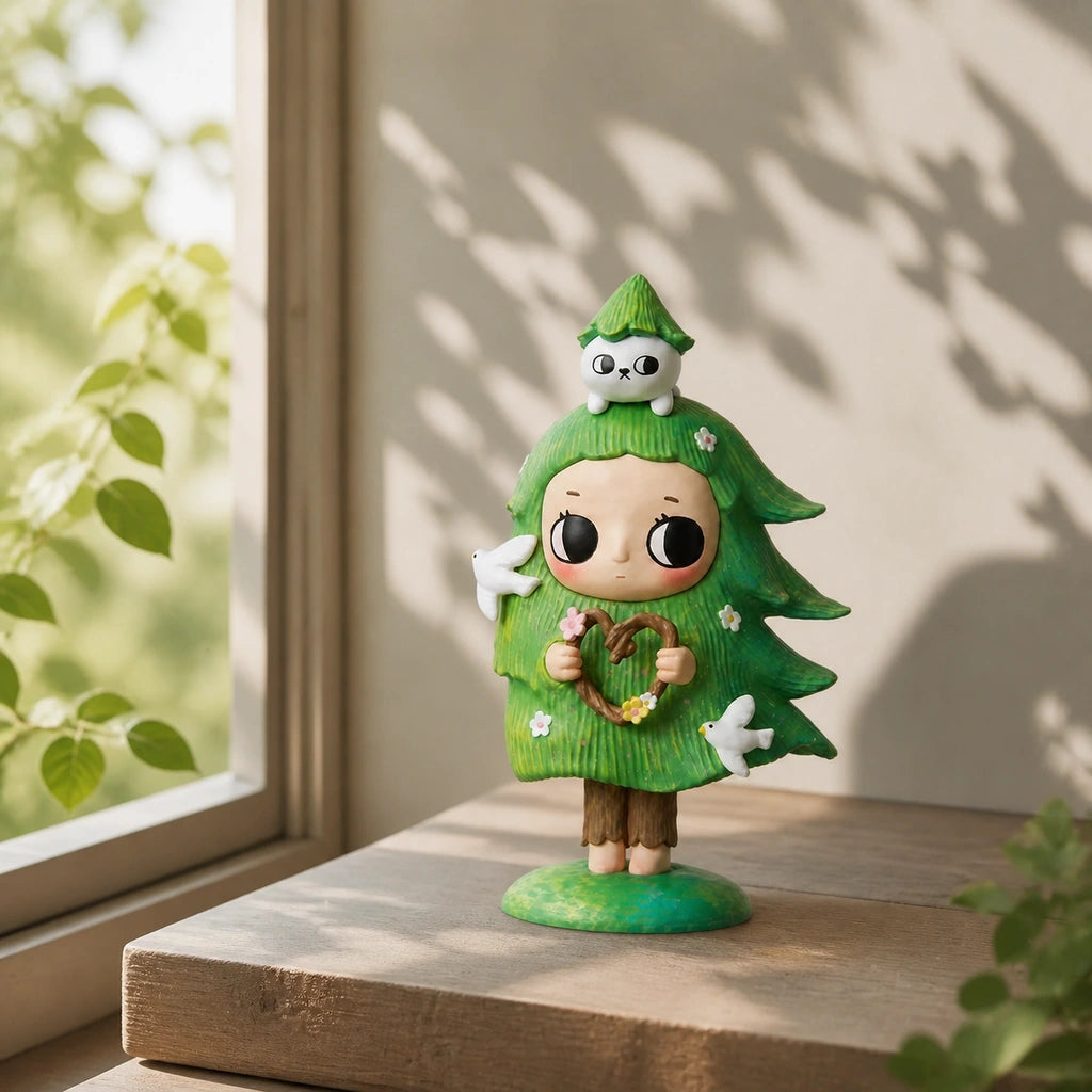Nyota Love Comes with the Wind Figure in a premium collector display scene