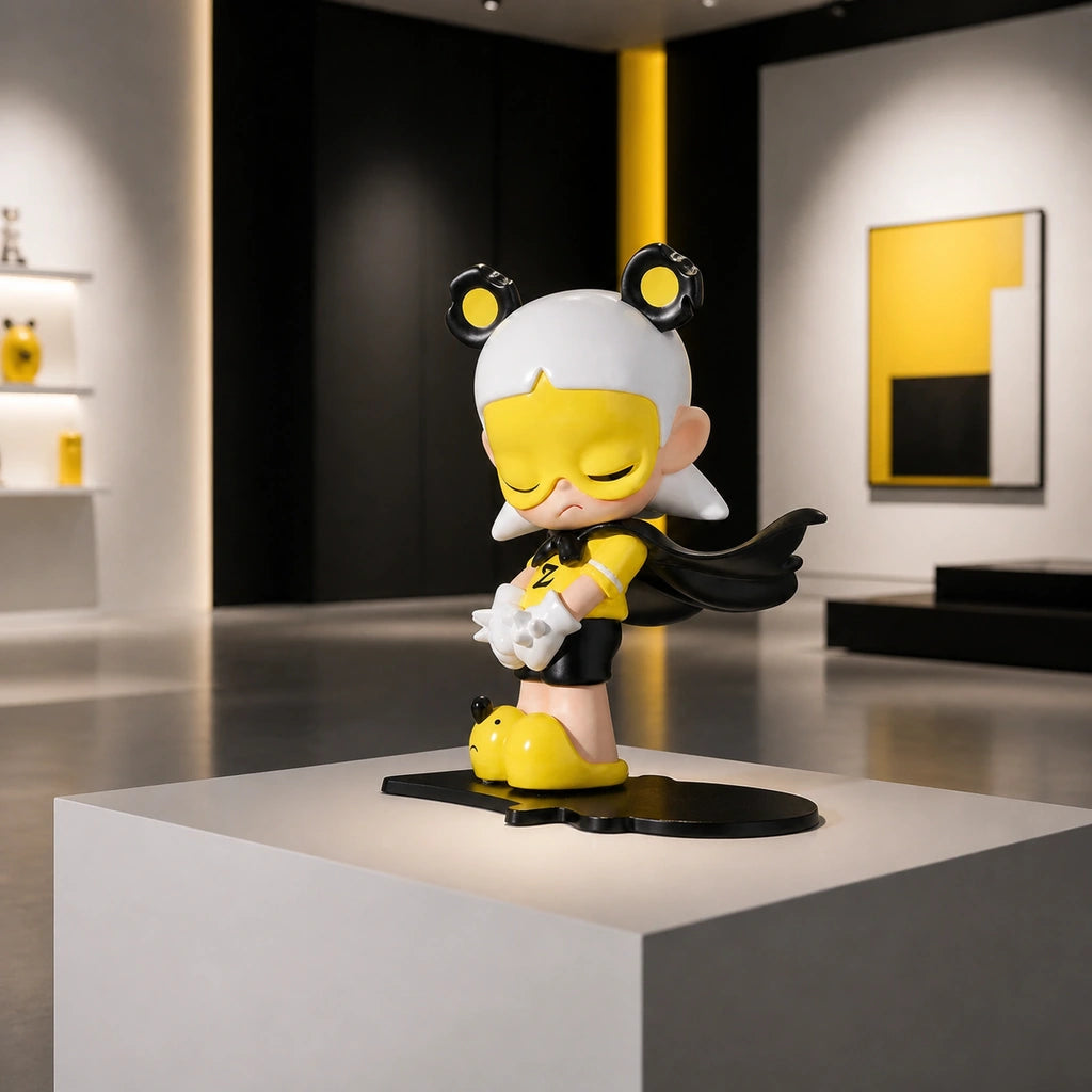 Zsiga Guard Figure in a premium collector display scene