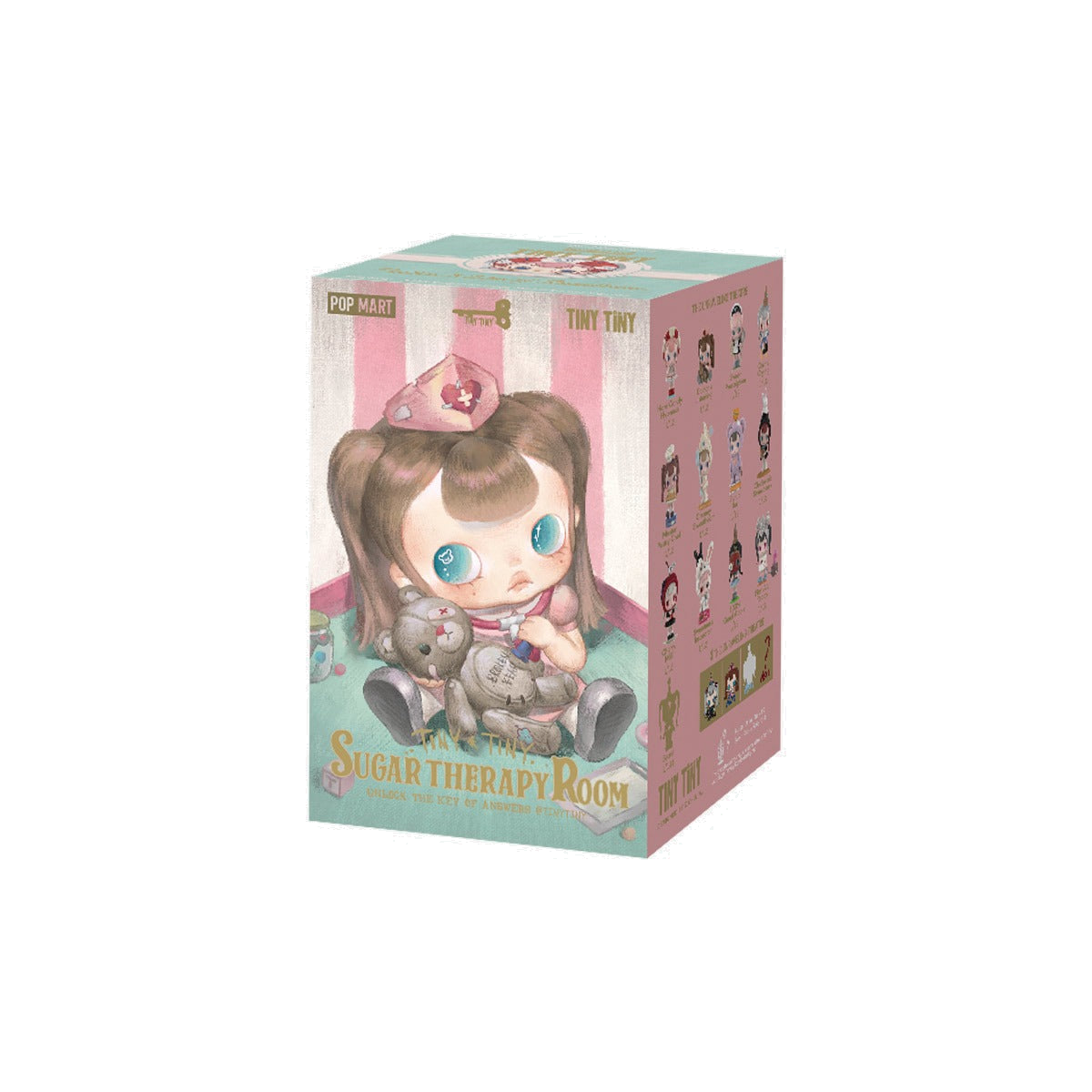 POP MART TinyTiny Act I: Sugar Therapy Room Figures Series Blind Box single random blind box package