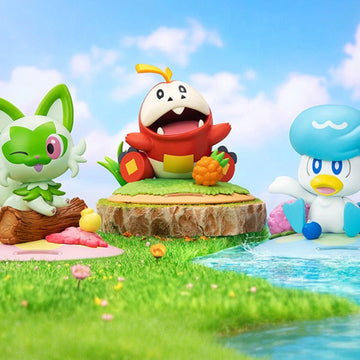 Pokémon Shining Moment Series Figure - three character series overview | KikiBuddies