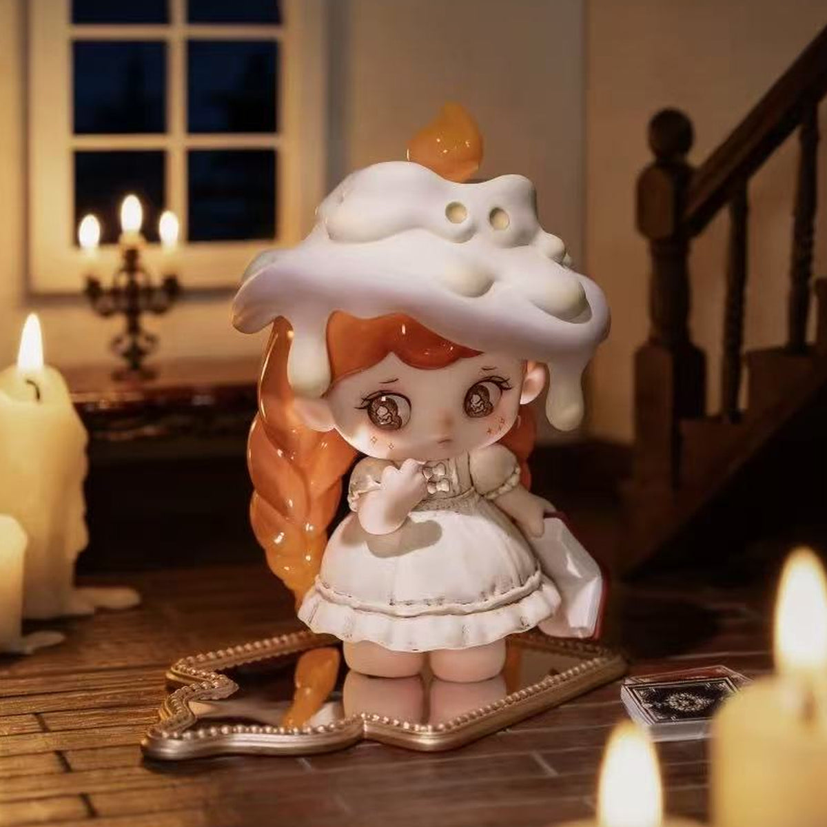TARTI Ghost In Hotel Series Figure Blind Box - scholar candlelight design scene | KikiBuddies
