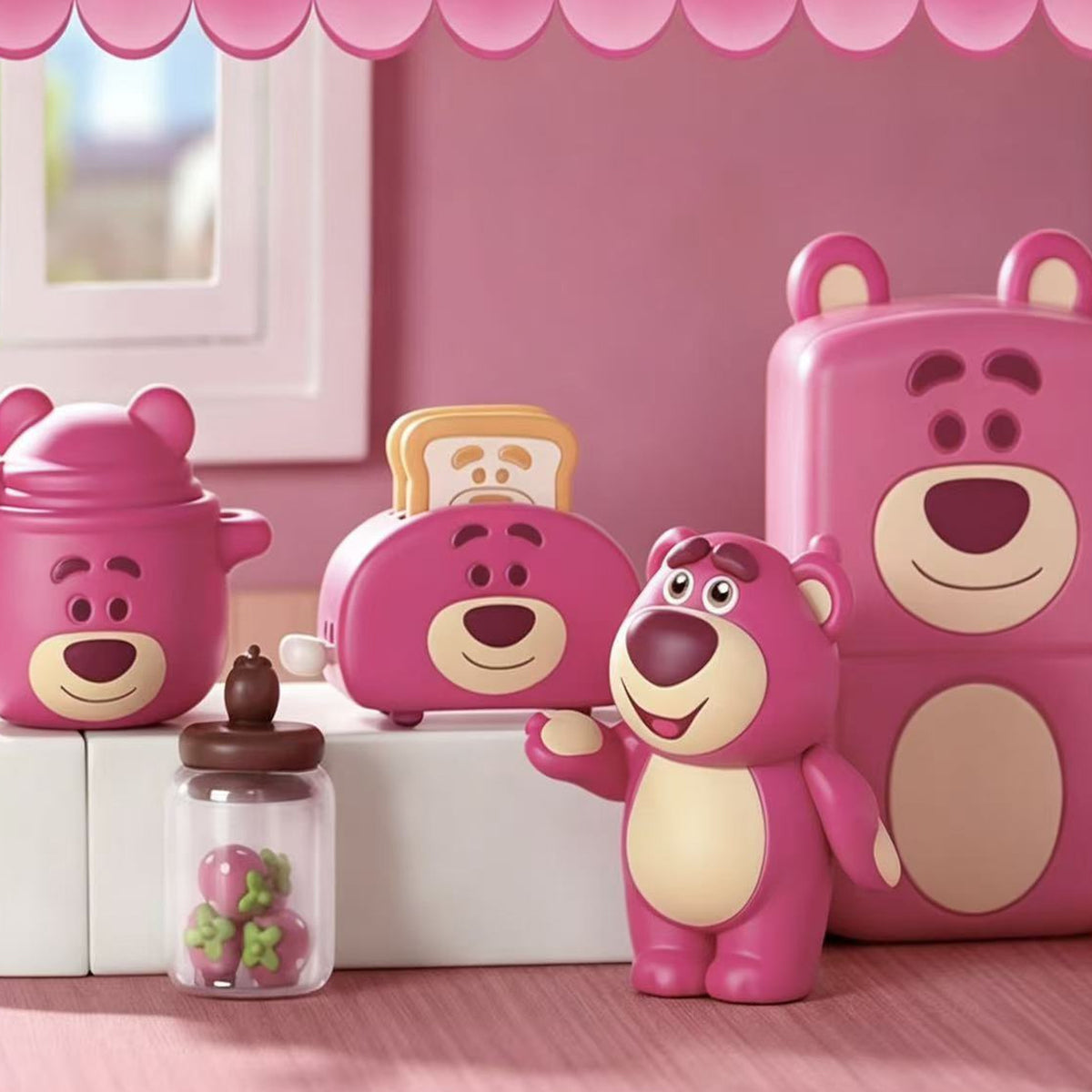 DSN Toy Story Lotso's Room Series Figure Blind Box - kitchen design scene | KikiBuddies
