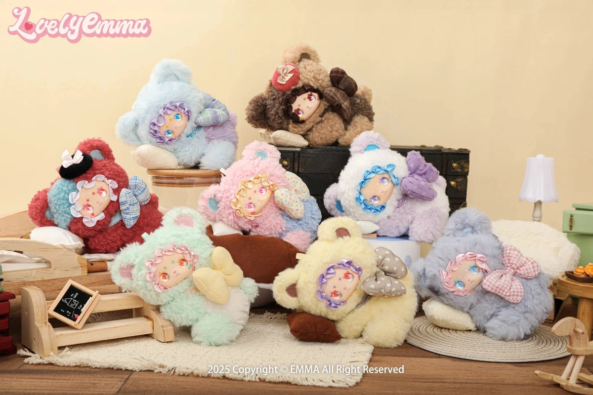 Lovely Emma Little Bear Adoption Guide series examples; assorted designs shown, not guaranteed set contents