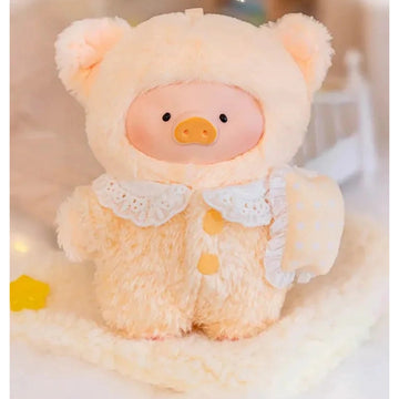 LuLu the Piggy Dreaming Wonderland Disciplined design, complete plush body from ears to feet; random-series example