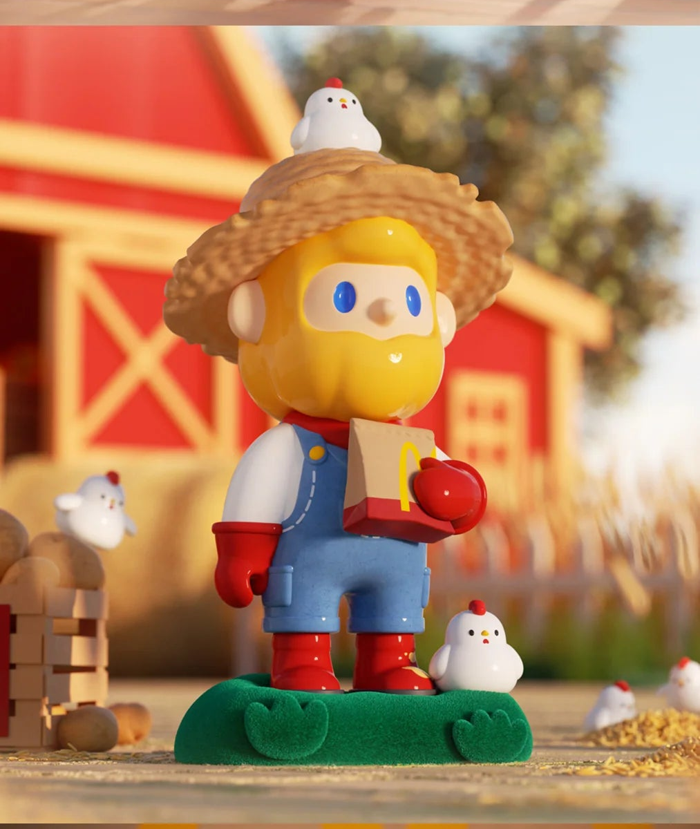 Farmer BOB Chicken Bob complete named figure; scene props are not included
