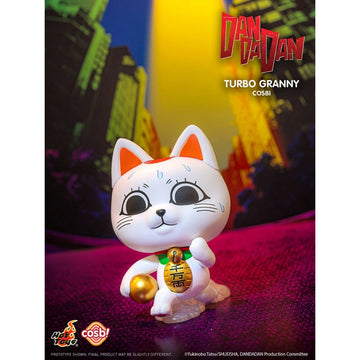 Dandadan Cosbi Collection V2 Turbo Granny figure, complete ears, body and display base; random-series example, original branding retained