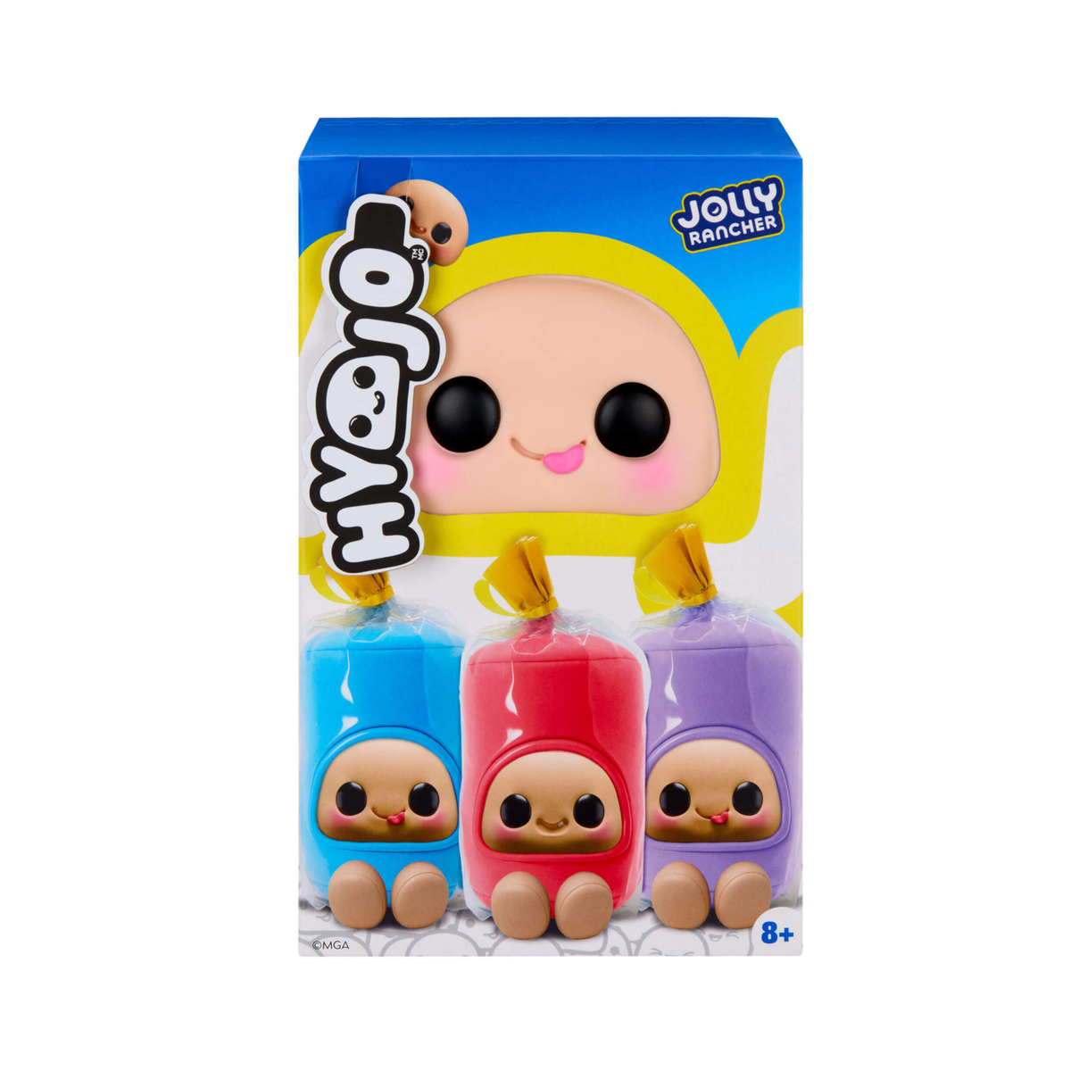 Hyojo Jolly Rancher series packaging — one random blind box; artwork shows possible designs