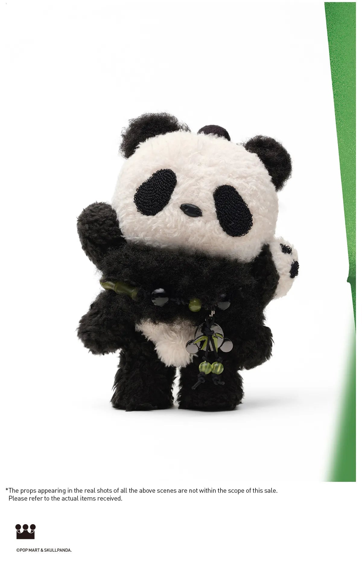 Lazy Panda pendant rear panda hood and collar view; same single item