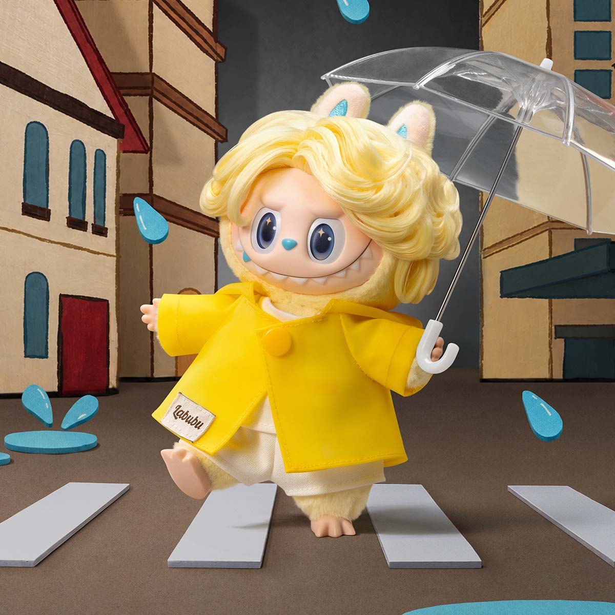 Hair Salon vinyl plush pendant — After Rain