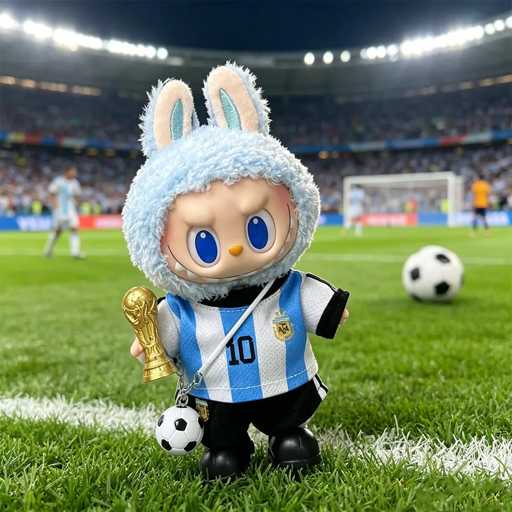 Labubu Football Jersey Outfit Set — World Cup & Euro Edition