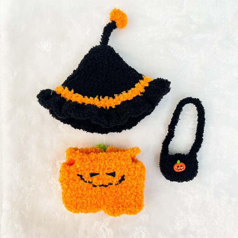 Labubu Pumpkin Costume Set – Special Edition (Fits 17cm Figures)