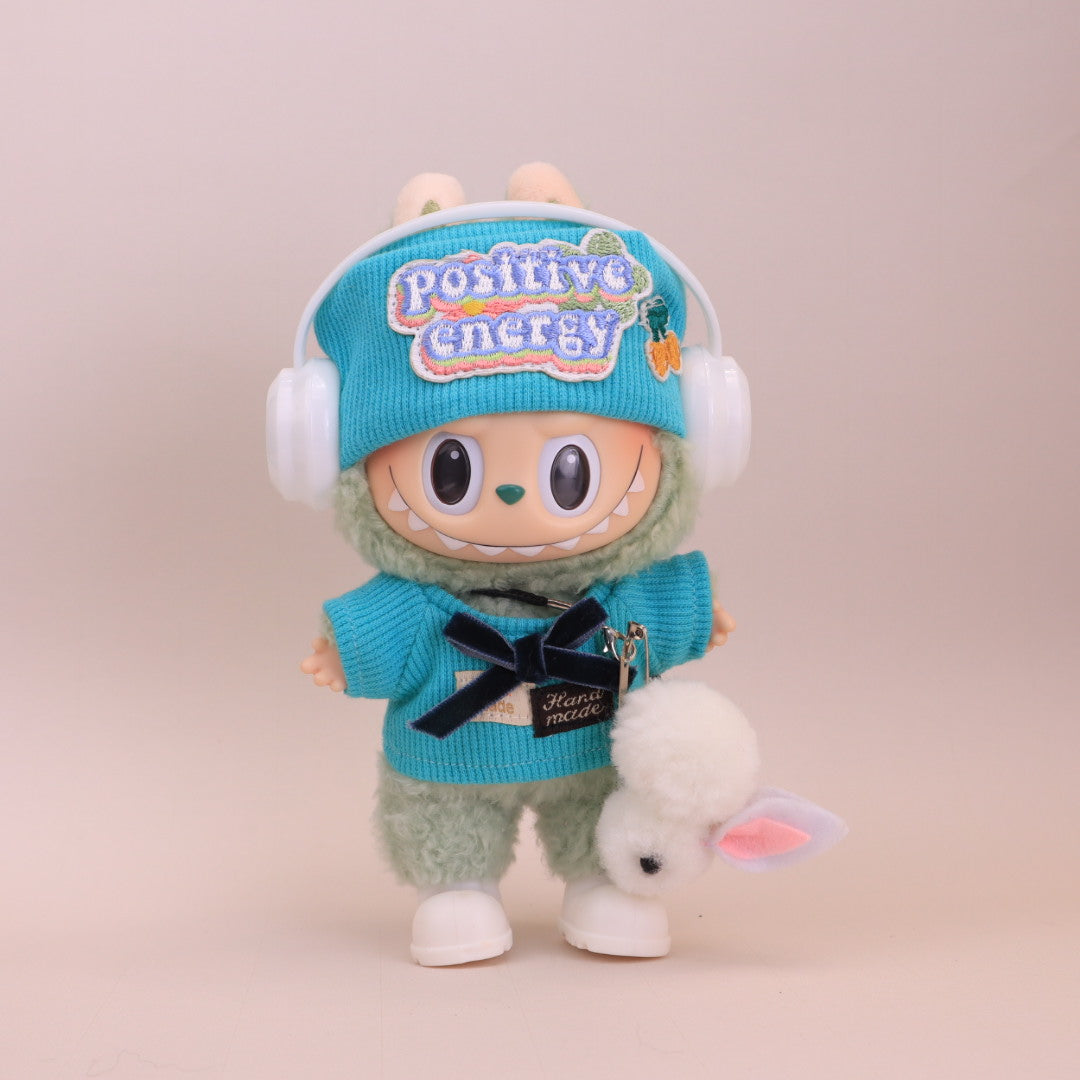 Labubu 5-Piece Full Streetwear Bundle -Positive Energy Accessory Set