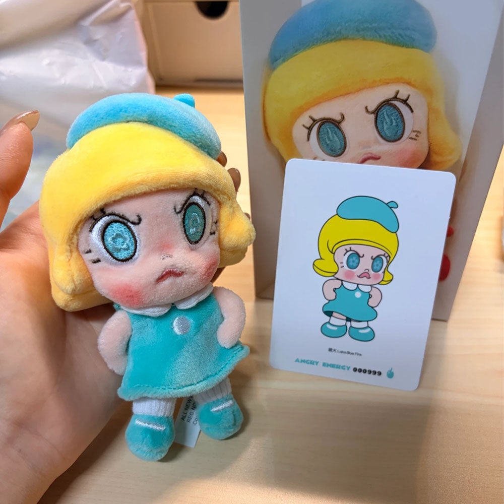 Angry Molly Angry Energy Series Plush Pendant — 12–13cm