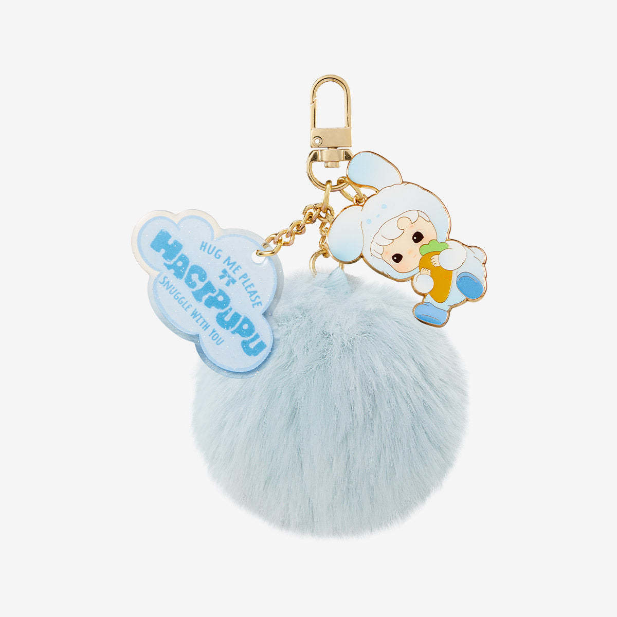 HACIPUPU Snuggle With You — blue pendant design