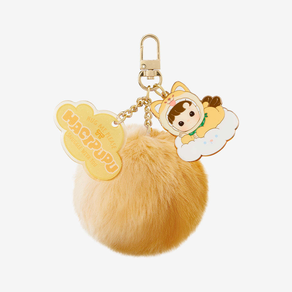 HACIPUPU Snuggle With You — yellow pendant design
