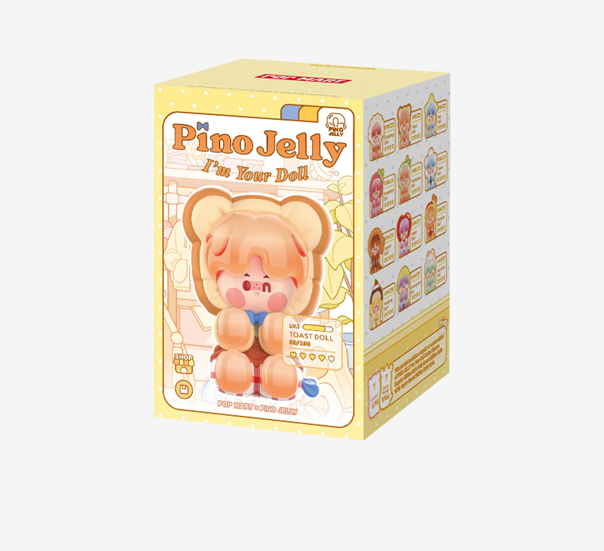 PINO JELLY I am Your Doll Single blind-box packaging; scene props not included