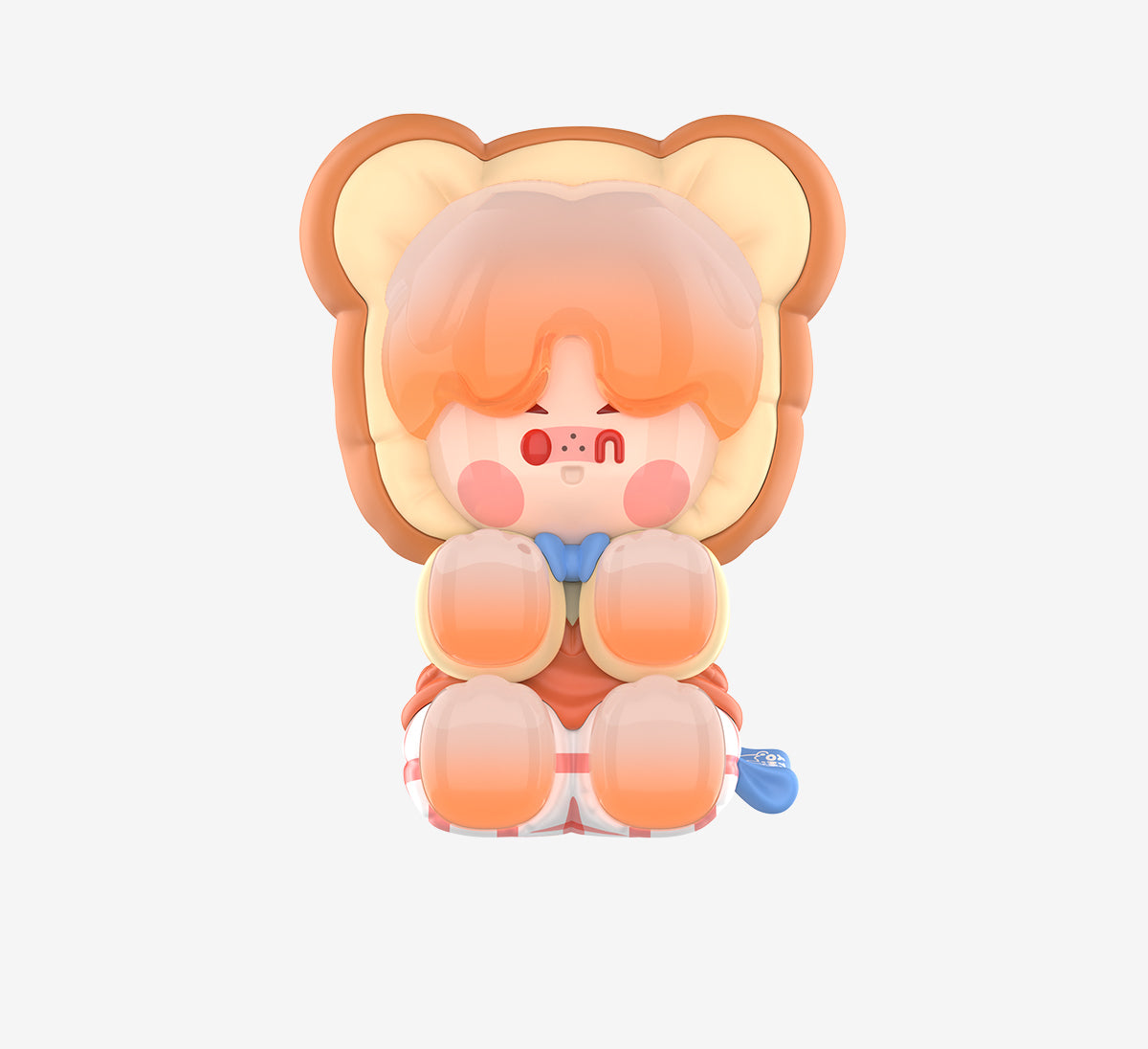 PINO JELLY I am Your Doll Toast Doll neutral view; scene props not included