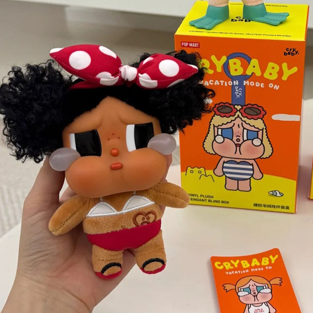 Crybaby Vacation Mode On Vinyl Plush Pendant — 14–18.5cm
