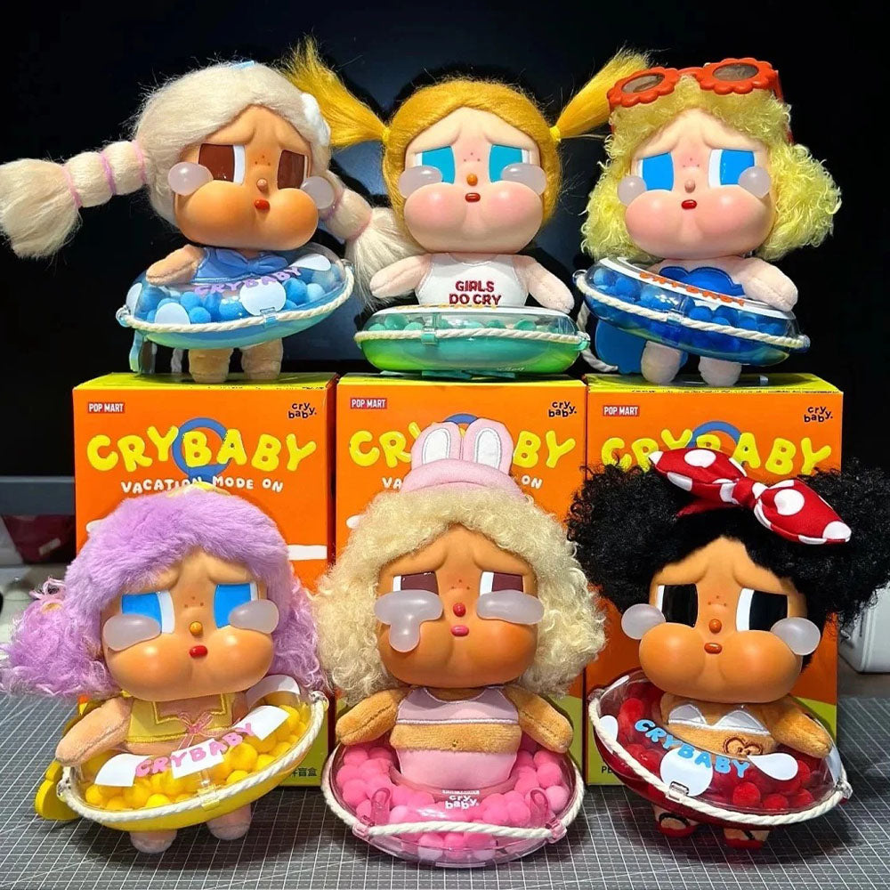 Crybaby Vacation Mode On Vinyl Plush Pendant — 14–18.5cm