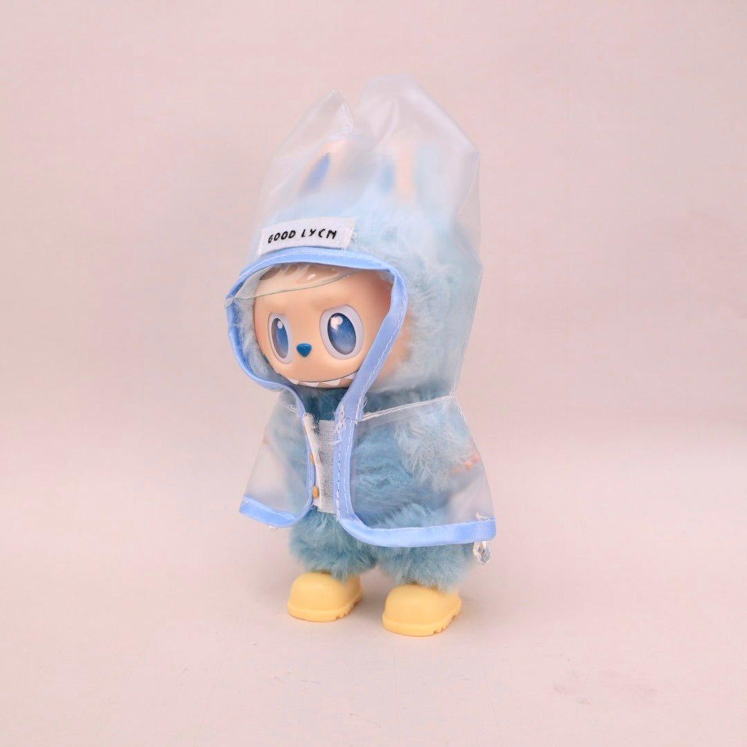 Cute & Cool Raincoat Set For Labubu – Edition for 17cm Figures