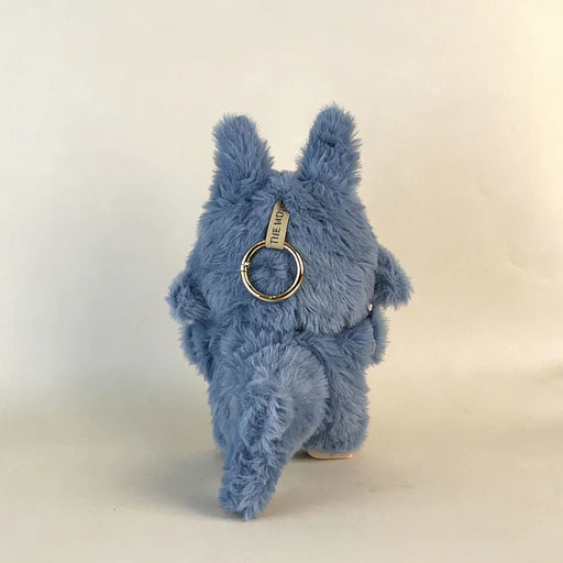 Deep Sea Shark Plush Hooded Jumpsuit For Labubu — 17cm - detail view | KikiBuddies
