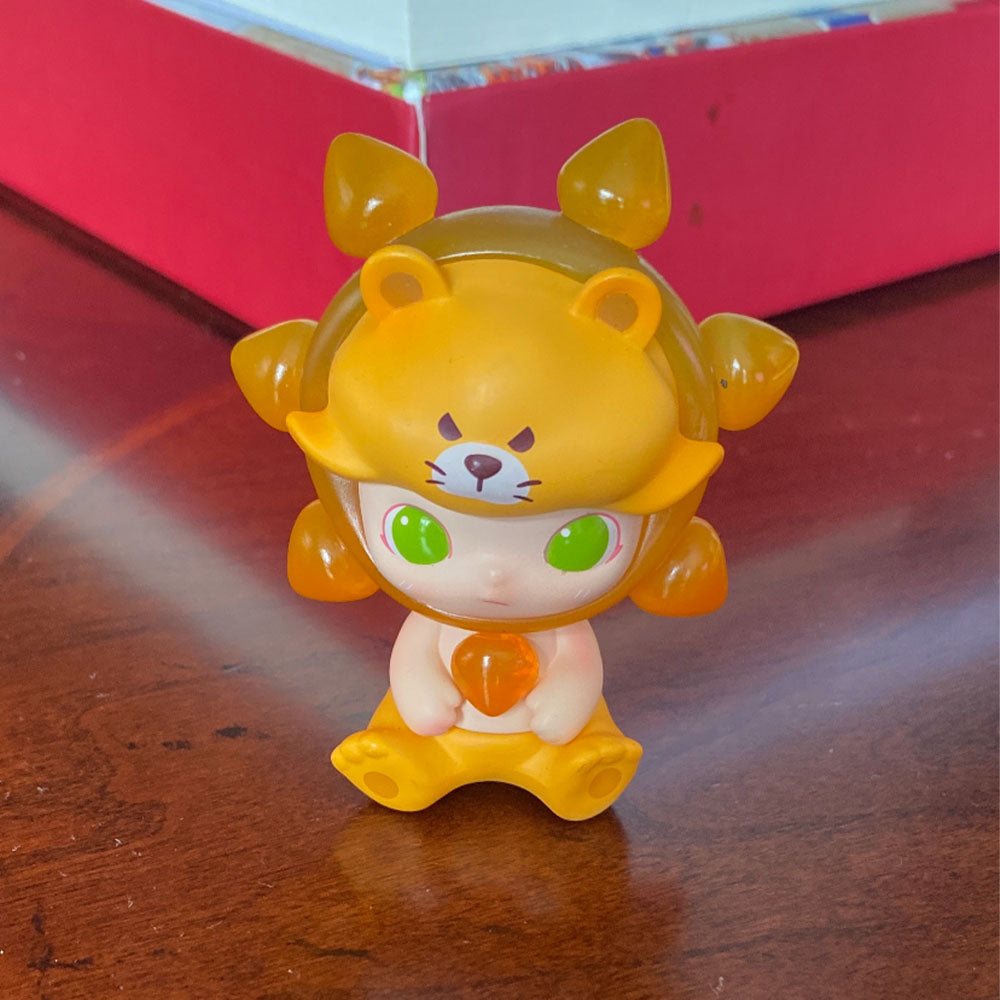 Dimoo Zodiac series blind box figures representing the 12 constellation signs and the secret Astrologer.