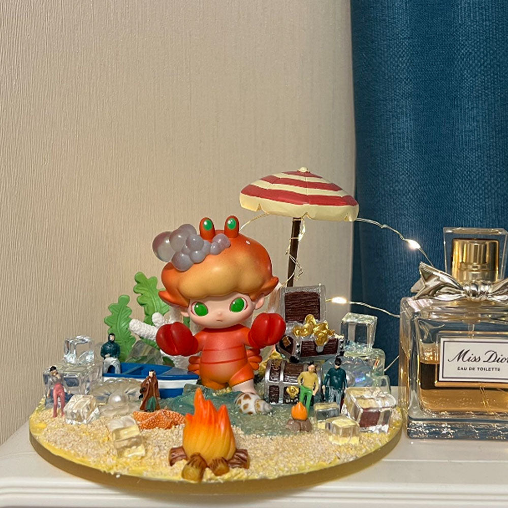 Dimoo Zodiac series blind box figures representing the 12 constellation signs and the secret Astrologer.