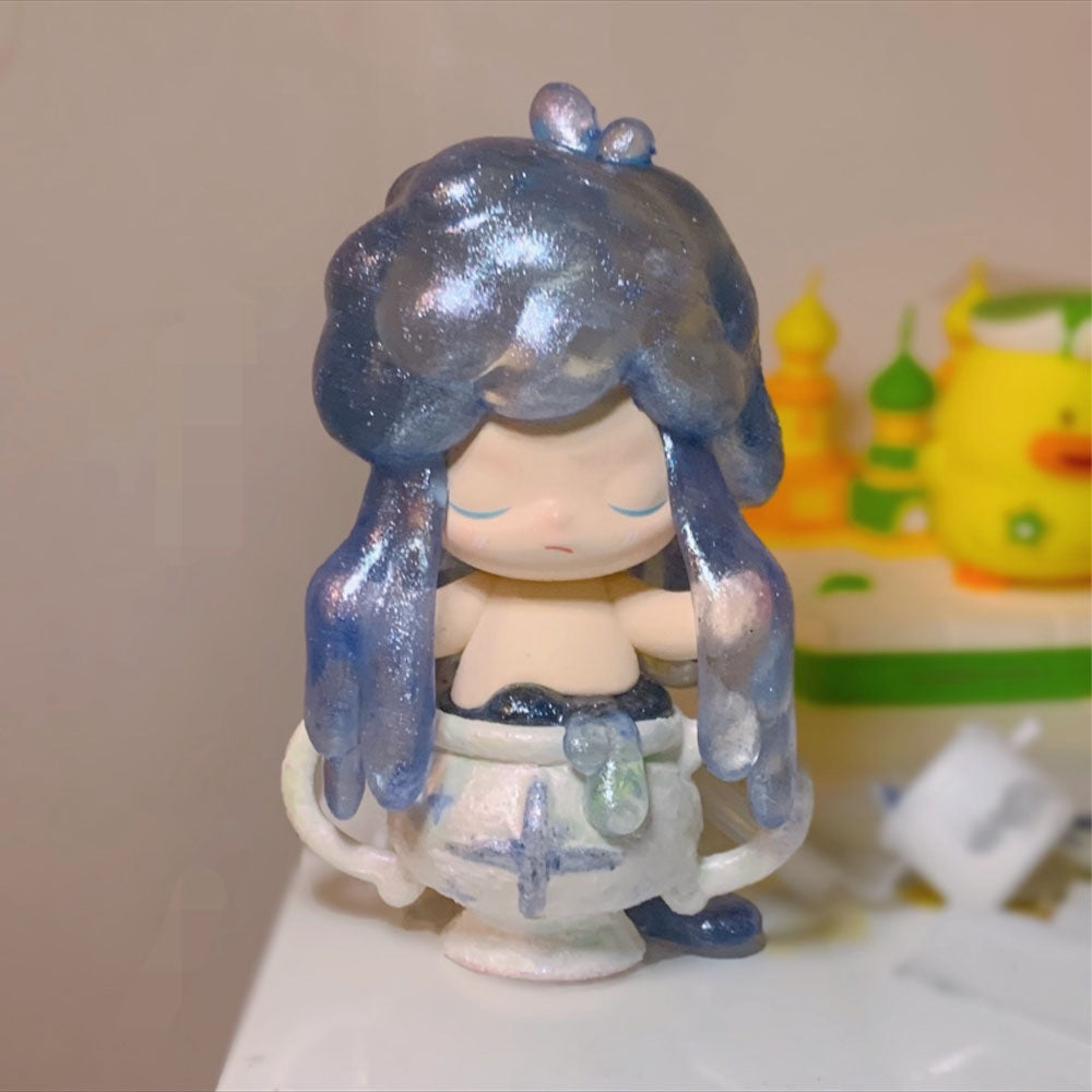 Dimoo Zodiac series blind box figures representing the 12 constellation signs and the secret Astrologer.