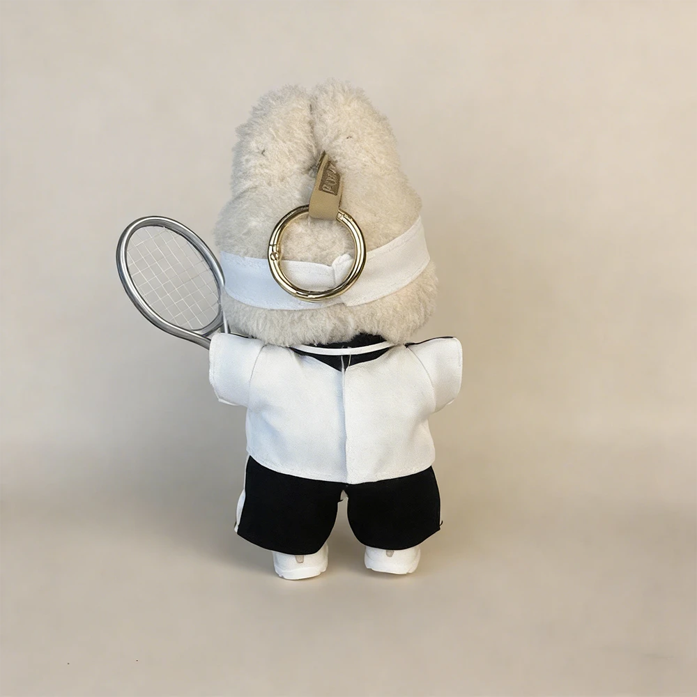 Grand Slam Style: 6-Piece Professional Tennis Athlete Outfit for Labubu
