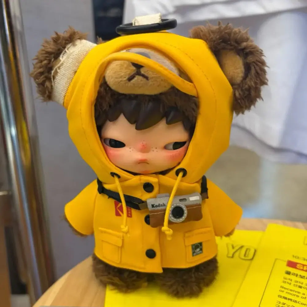 Hirono x Kodak Little Bear Vinyl Plush Pendant 12cm