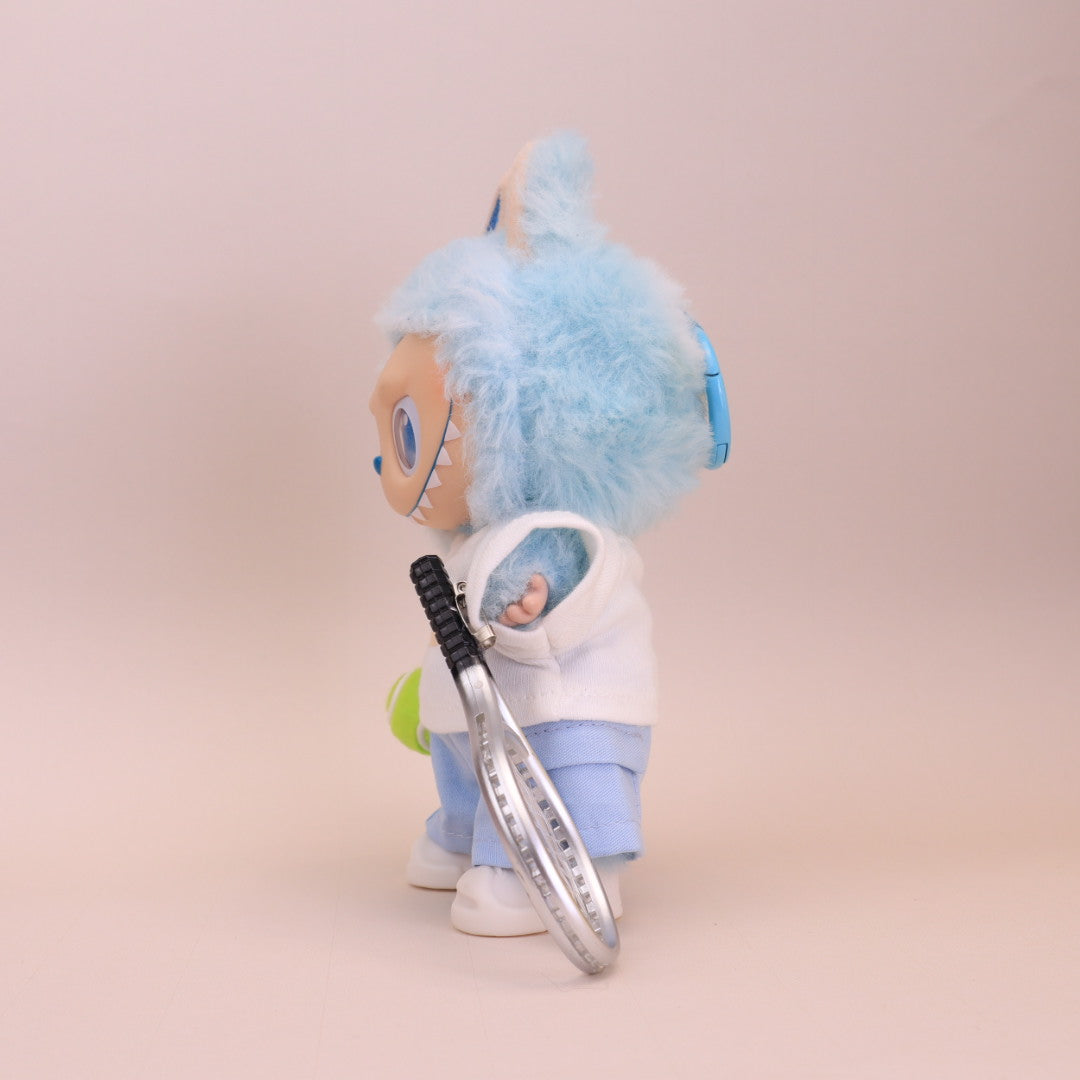 Tennis Outfit Set Sports Style for Labubu V1/V2/V3 & 17cm Plush