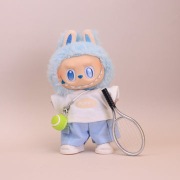 Tennis Outfit Set Sports Style for Labubu V1/V2/V3 & 17cm Plush