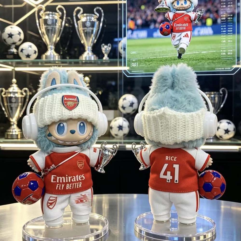 Labubu 2026 Football Club & World Cup Outfit Set — 5-Piece & 7-Piece Edition