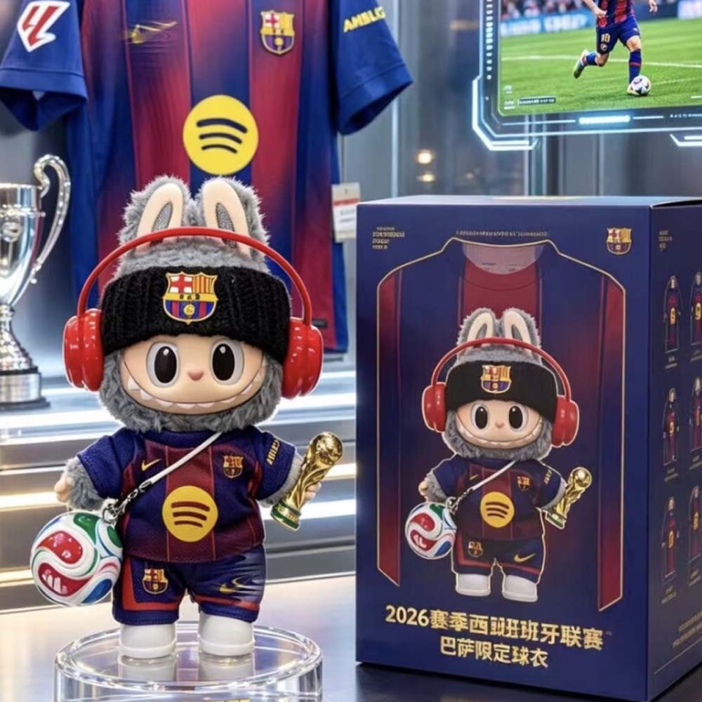 Labubu 2026 Football Club & World Cup Outfit Set — 5-Piece & 7-Piece Edition