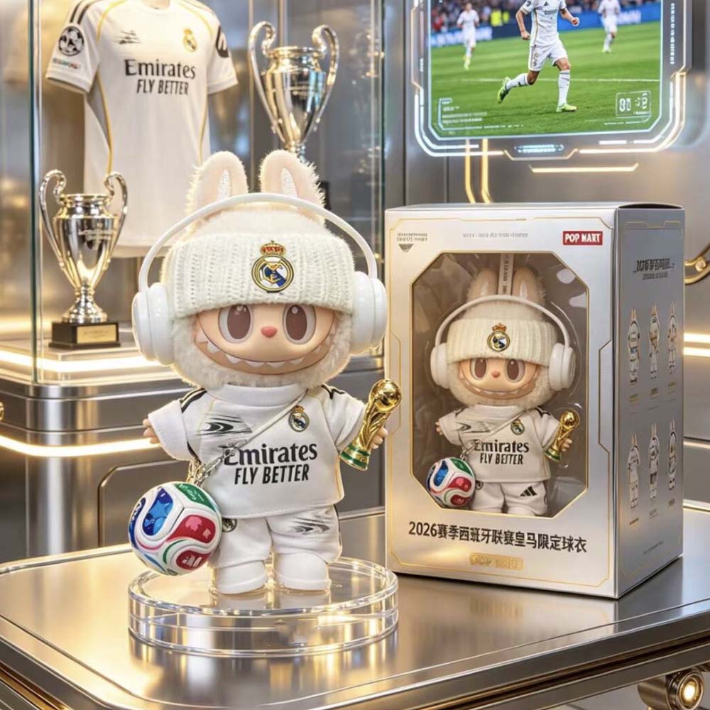 Labubu 2026 Football Club & World Cup Outfit Set — 5-Piece & 7-Piece Edition