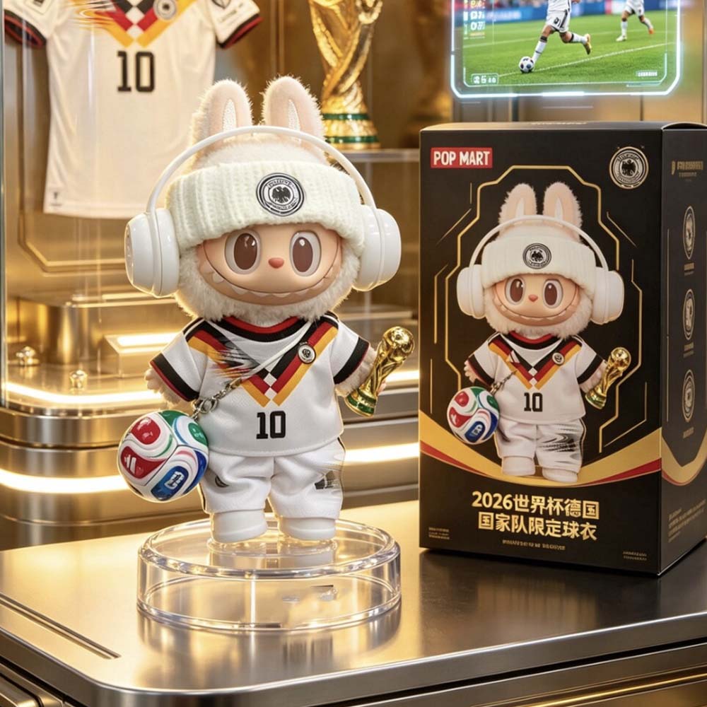 Labubu 2026 Football Club & World Cup Outfit Set — 5-Piece & 7-Piece Edition