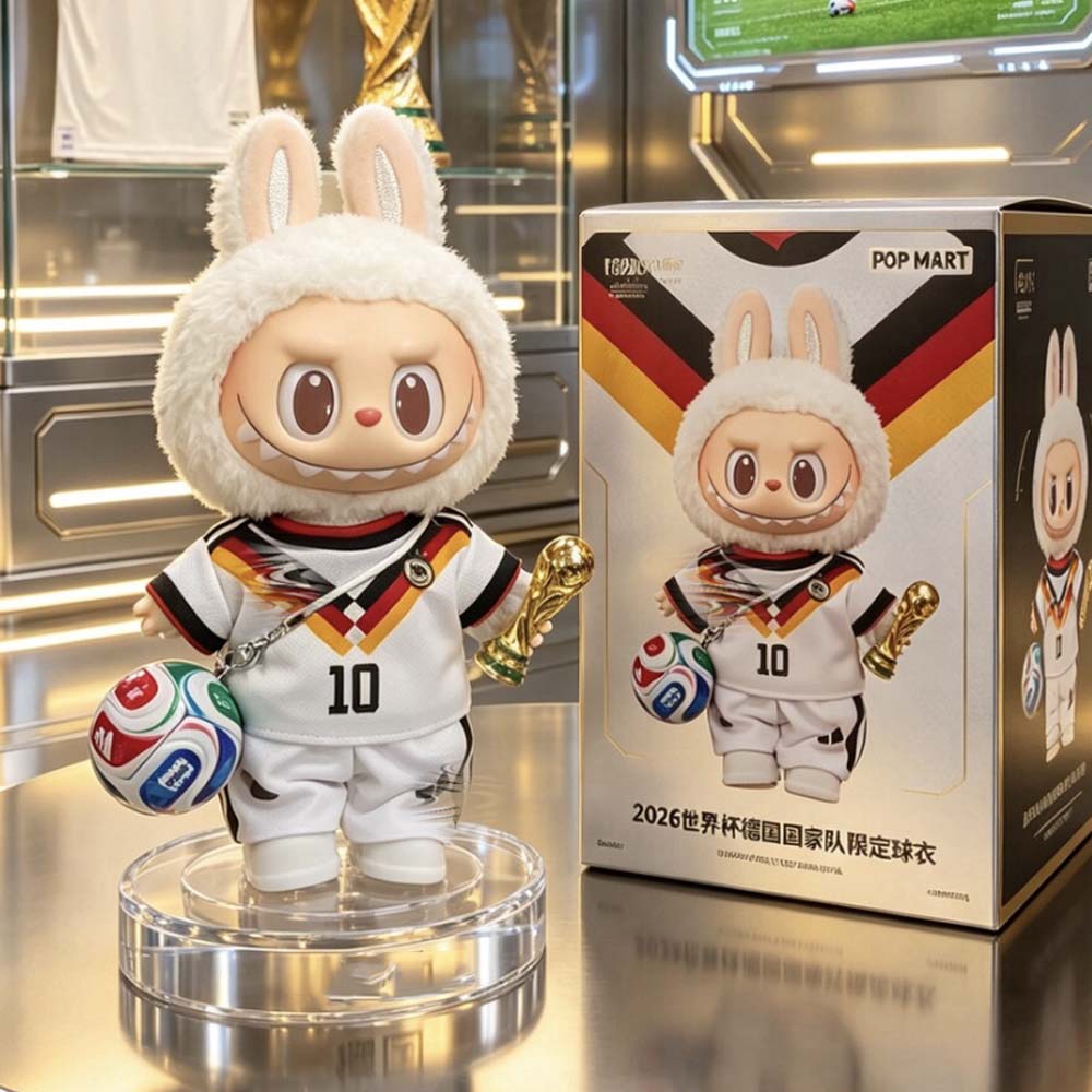Labubu 2026 Football Club & World Cup Outfit Set — 5-Piece & 7-Piece Edition