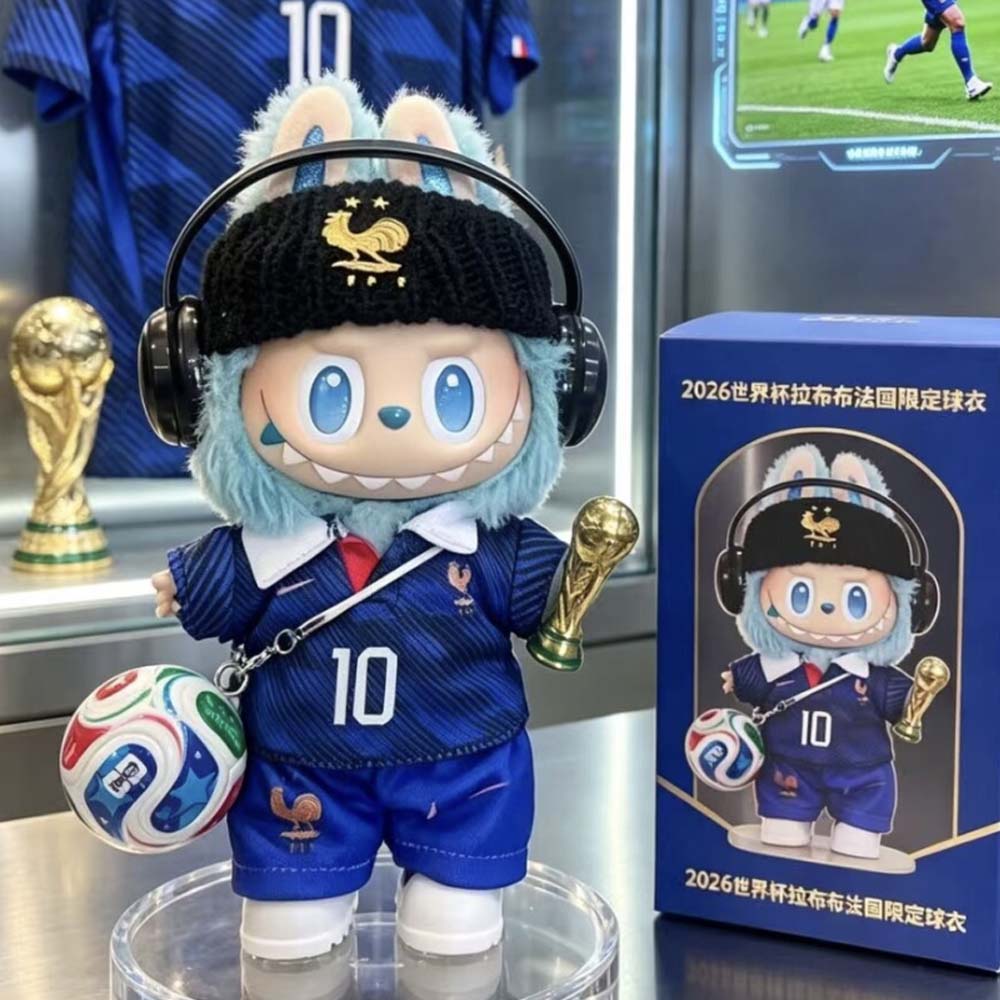 Labubu 2026 Football Club & World Cup Outfit Set — 5-Piece & 7-Piece Edition