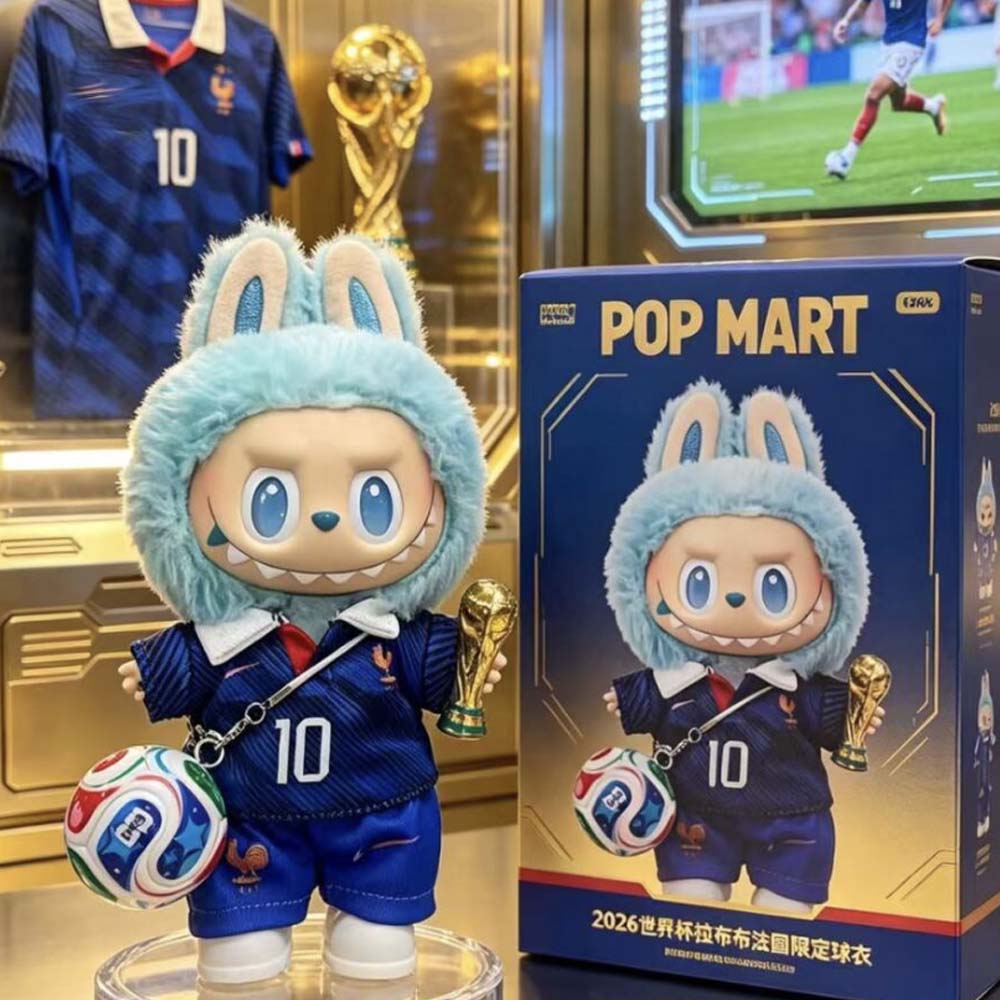 Labubu 2026 Football Club & World Cup Outfit Set — 5-Piece & 7-Piece Edition