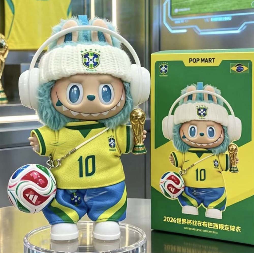 Labubu 2026 Football Club & World Cup Outfit Set — 5-Piece & 7-Piece Edition