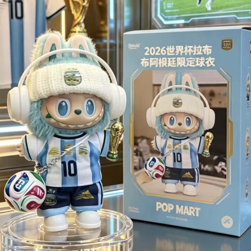 Labubu 2026 Football Club & World Cup Outfit Set — 5-Piece & 7-Piece Edition