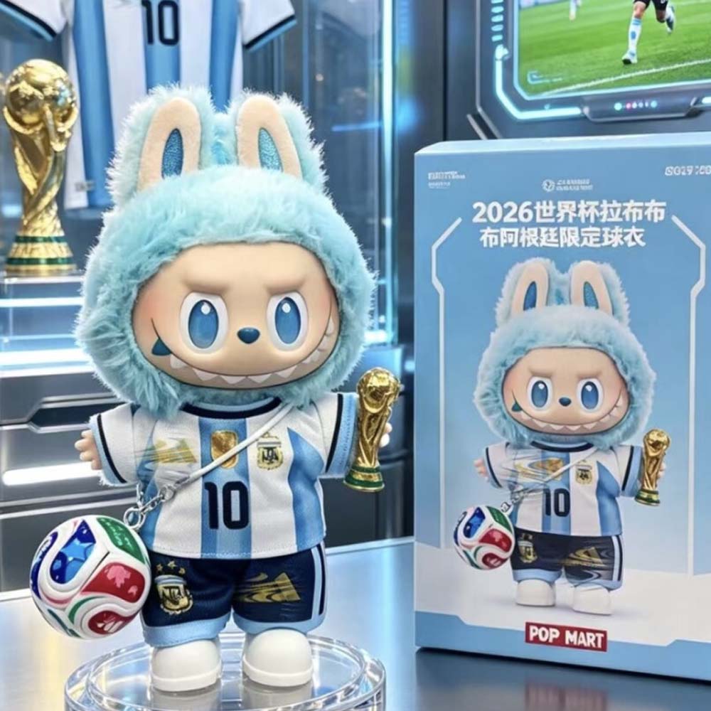 Labubu 2026 Football Club & World Cup Outfit Set — 5-Piece & 7-Piece Edition