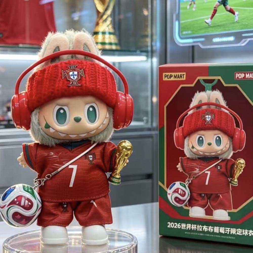 Labubu 2026 Football Club & World Cup Outfit Set — 5-Piece & 7-Piece Edition