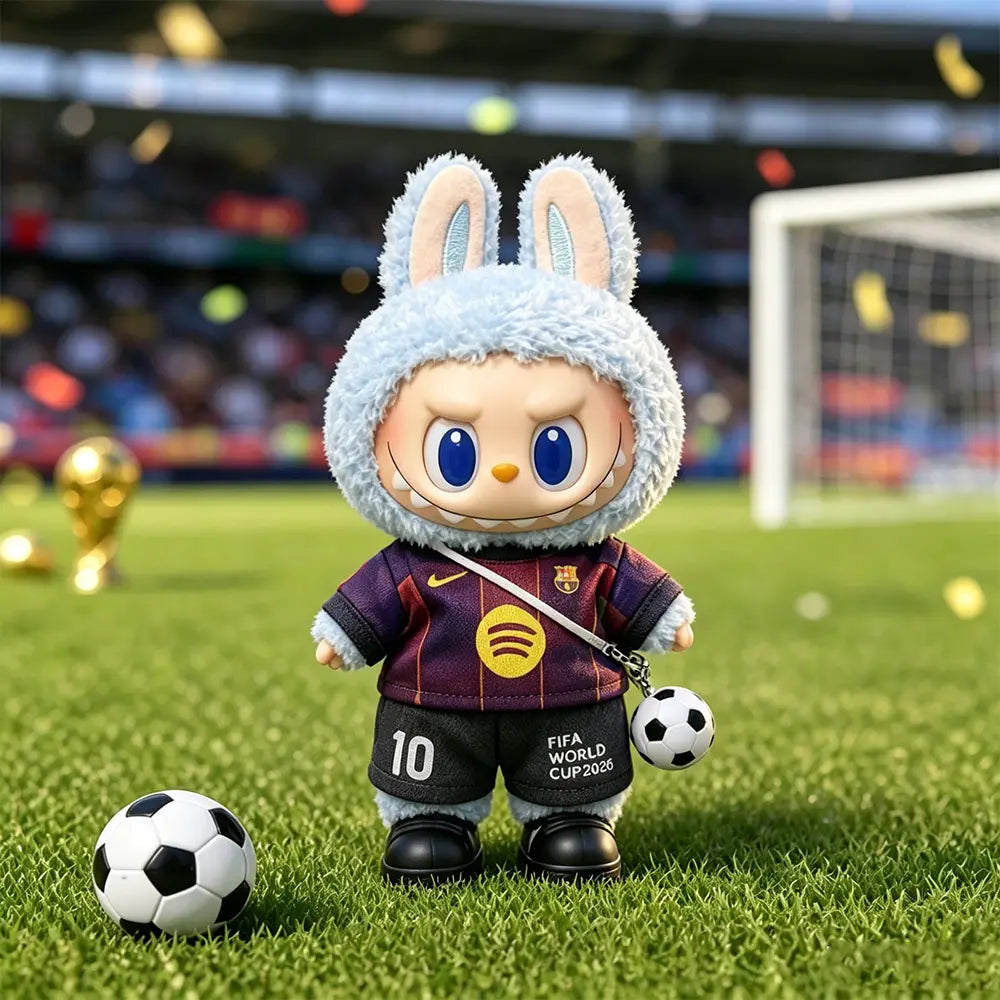 Labubu Football Jersey Outfit Set — World Cup & Euro Edition