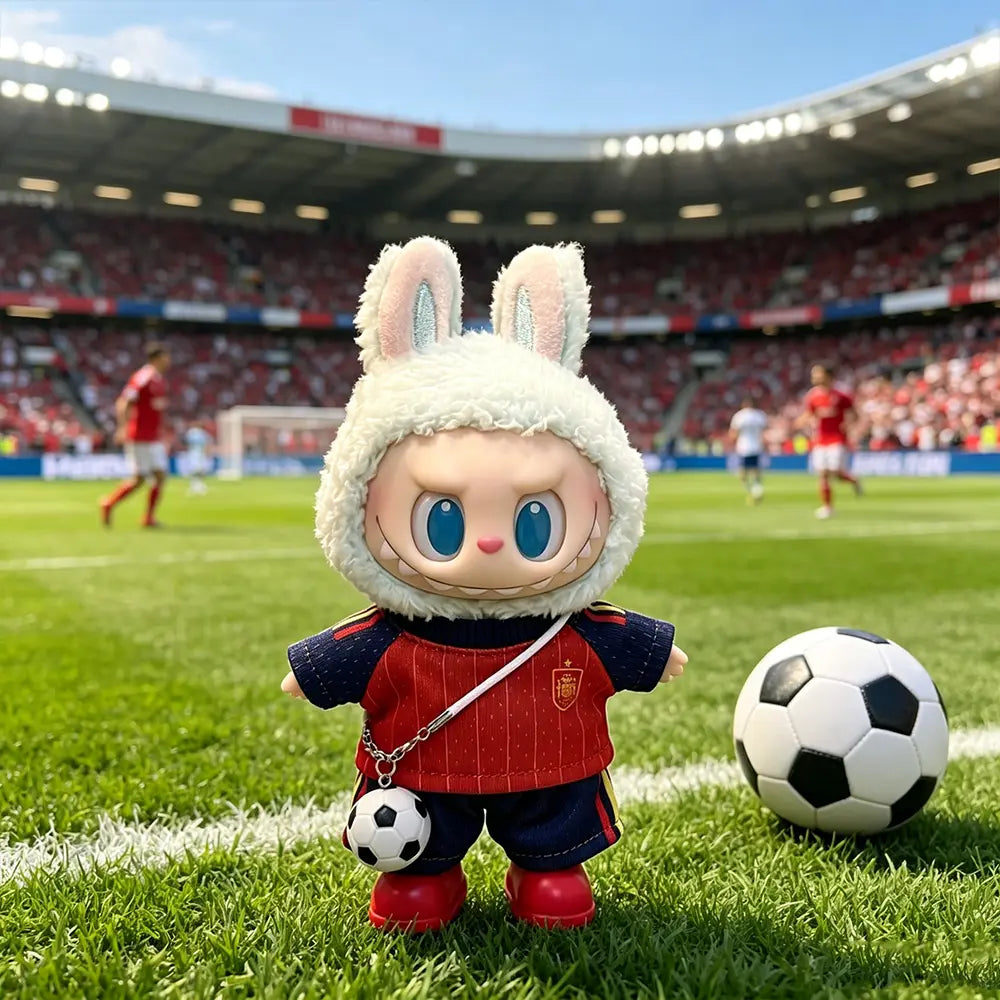 Labubu Football Jersey Outfit Set — World Cup & Euro Edition
