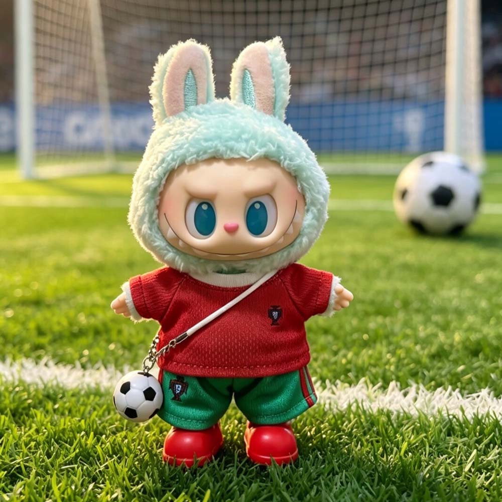 Labubu Football Jersey Outfit Set — World Cup & Euro Edition