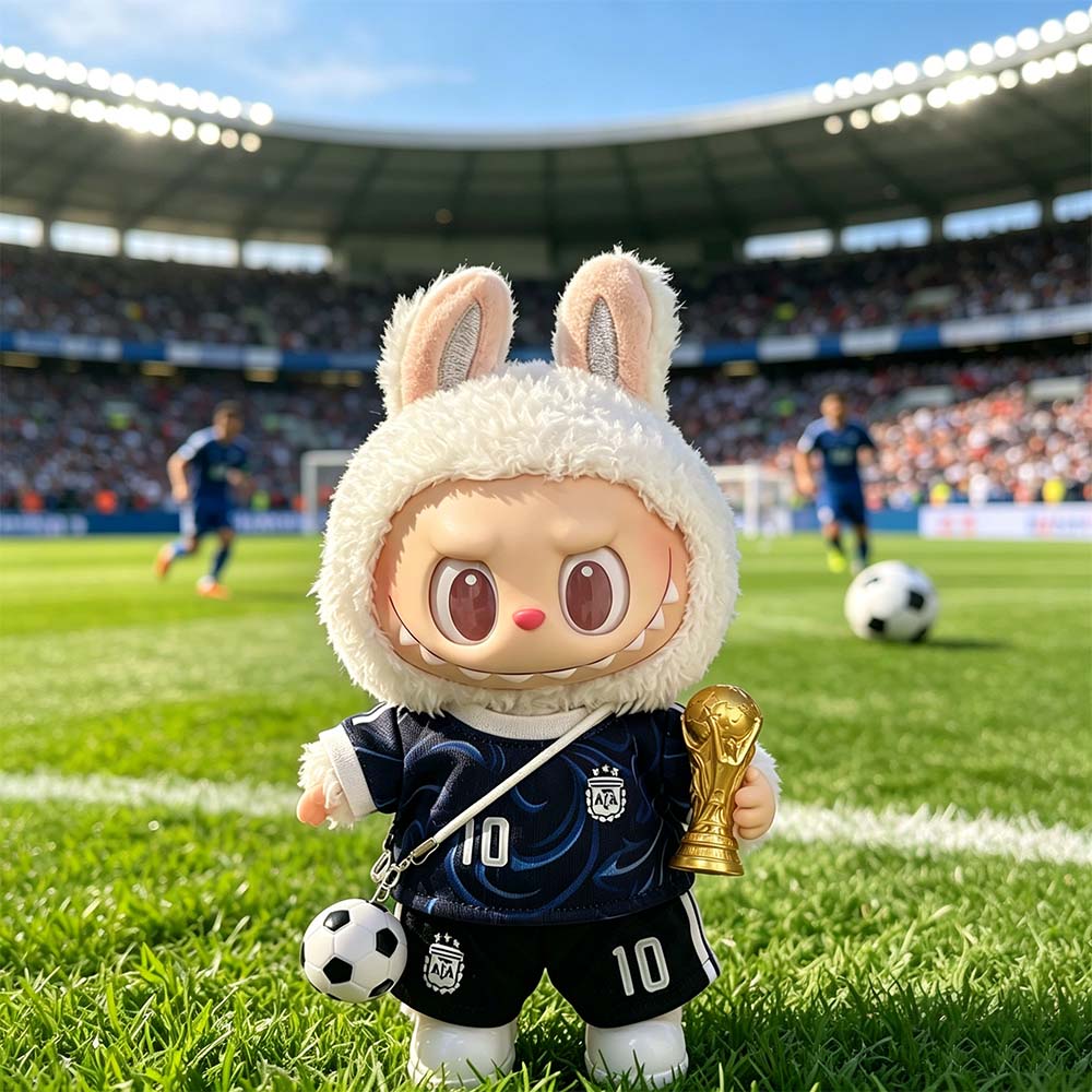 Labubu Football Jersey Outfit Set — World Cup & Euro Edition