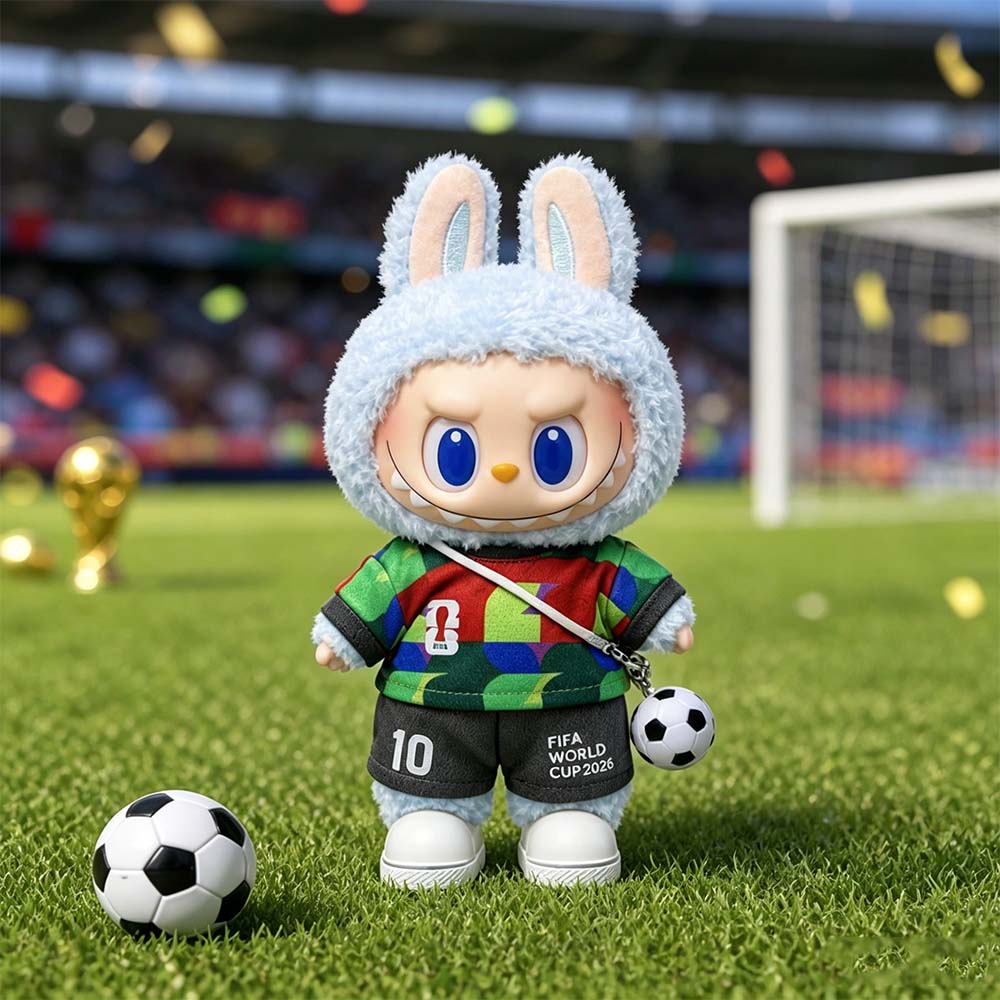 Labubu Football Jersey Outfit Set — World Cup & Euro Edition