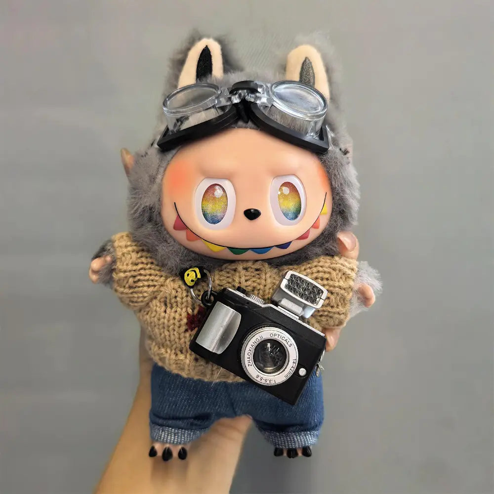 Labubu / The Monsters 17cm Storage Bag · Bag Charm With Camera Style｜Collector Essentials, Figure Not Included – Independent Retailer